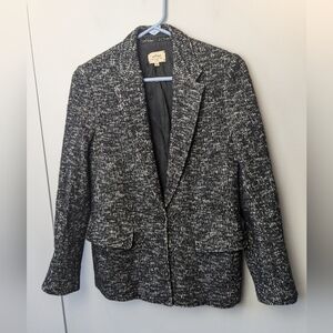 WILFRED ARITZIA Women Blazer Size 0 Fabric Made In Italy Elegant Feminine